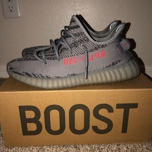 Yeezy 350 V2 Beluga, Size 10.